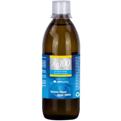 Pharma Activ Koloidné striebro Ag100 (50ppm) 500 ml Pharma Activ Koloidné striebro Ag100 (50ppm) 500 ml
