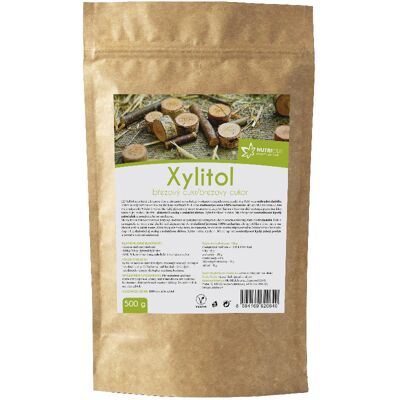 Nutricius Xylitol brezový cukor 500 g Nutricius Xylitol brezový cukor 500 g