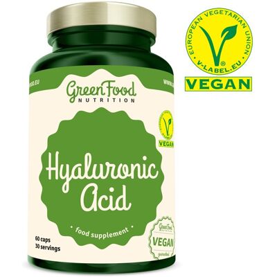 GreenFood Nutrition Kyselina Hyaluronová 60 kapsúl GreenFood Nutrition Kyselina Hyaluronová 60 kapsúl