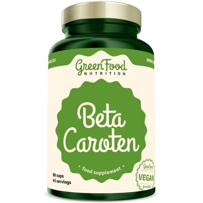 GreenFood Nutrition Beta Caroten 90 kapsúl GreenFood Nutrition Beta Caroten 90 kapsúl