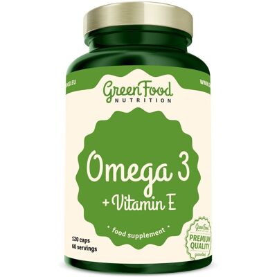 GreenFood Nutrition Omega 3 120 kapsúl GreenFood Nutrition Omega 3 120 kapsúl
