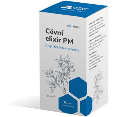 Purus Meda Cievny elixír PM 60 tabliet Purus Meda Cievny elixír PM 60 tabliet