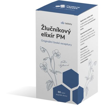 Purus Meda Žlčníkový elixír PM 60 tabliet Purus Meda Žlčníkový elixír PM 60 tabliet
