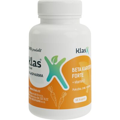Klas Beta karotén forte 60 kapsúl Klas Beta karotén forte 60 kapsúl