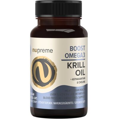 Nupreme Omega 3 Krillový olej 60 kapsúl Nupreme Omega 3 Krillový olej 60 kapsúl