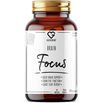 Goodie Brain - Focus 60 kapsúl Goodie Brain - Focus 60 kapsúl