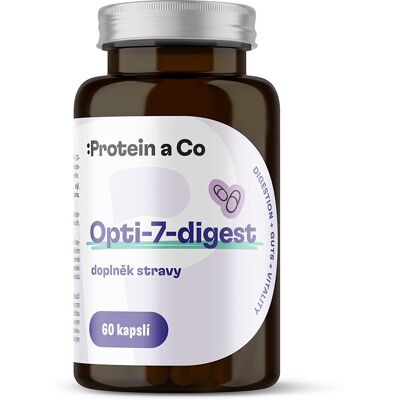 Protein a Co Opti-7-Digest tráviace enzýmy 60 kapsúl Protein a Co Opti-7-Digest tráviace enzýmy 60 kapsúl