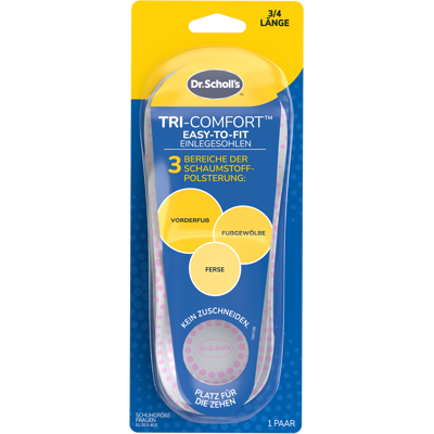 Scholl Vložky do topánok Tri-Comfort Insoles 1 pár Small Scholl Vložky do topánok Tri-Comfort Insoles 1 pár Small