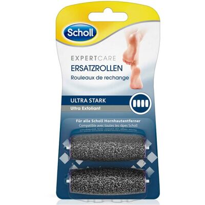 Scholl Rotačná hlavica s diamantovými kryštálikmi Velvet Smooth - ultra drsná 2 ks Scholl Rotačná hlavica s diamantovými kryštálikmi Velvet Smooth - ultra drsná 2 ks