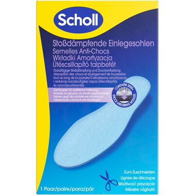 Scholl Vložky do topánok Shock Reducer Shock-absorbing Insoles 1 pár Scholl Vložky do topánok Shock Reducer Shock-absorbing Insoles 1 pár