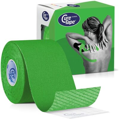 CureTape Kineziologický tejp Classic Green 5 cm x 5 m CureTape Kineziologický tejp Classic Green 5 cm x 5 m