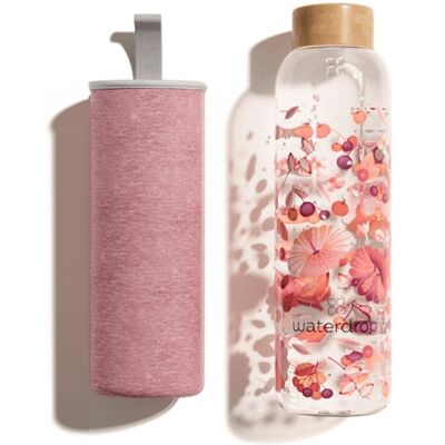 Waterdrop Sklenená fľaša Edition Relax 600 ml Waterdrop Sklenená fľaša Edition Relax 600 ml