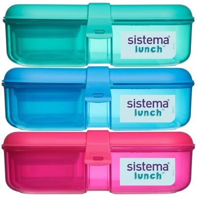 Sistema 3-komorová krabička s nádobou na jogurt 1,1 l Mix Sistema 3-komorová krabička s nádobou na jogurt 1,1 l Mix