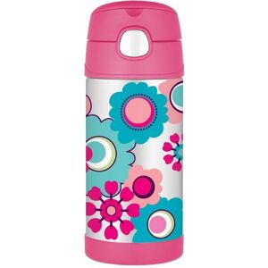 Thermos FUNtainer Detská termoska so slamkou - kvety 355 ml Thermos FUNtainer Detská termoska so slamkou - kvety 355 ml