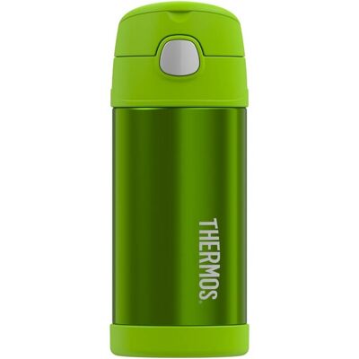 Thermos FUNtainer Detská termoska so slamkou - limetková 355 ml Thermos FUNtainer Detská termoska so slamkou - limetková 355 ml