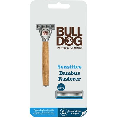 Bulldog Holiaci strojček Bamboo Sensitive + 2 náhradné hlavice Bulldog Holiaci strojček Bamboo Sensitive + 2 náhradné hlavice