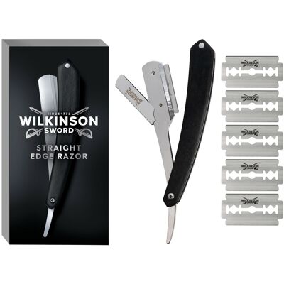 Wilkinson Sword Britva Cut Throat + náhradné žiletky Double Edge Blades 5 ks Wilkinson Sword Britva Cut Throat + náhradné žiletky Double Edge Blades 5 ks