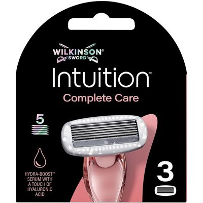 Wilkinson Sword Náhradné hlavice Wilkinson Intuition Complete 3 ks Wilkinson Sword Náhradné hlavice Wilkinson Intuition Complete 3 ks