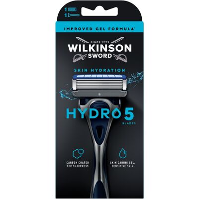 Wilkinson Sword Holiaci strojček + 1 náhradná hlavica Hydro 5 Skin Protection Wilkinson Sword Holiaci strojček + 1 náhradná hlavica Hydro 5 Skin Protection