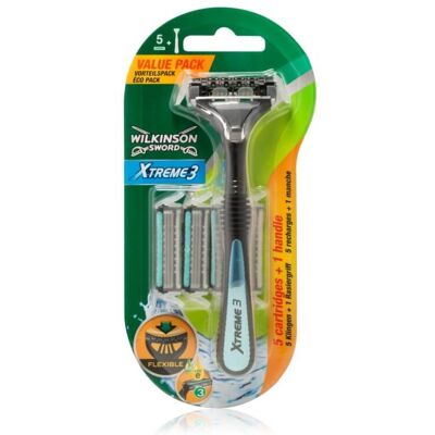 Wilkinson Sword Holiaci strojček pre mužov Wilkinson Xtreme3 Hybrid Wilkinson Sword Holiaci strojček pre mužov Wilkinson Xtreme3 Hybrid