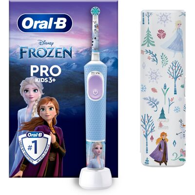 Oral B Elektrická zubná kefka s cestovným puzdrom Vitality Pro Kids Frozen Oral B Elektrická zubná kefka s cestovným puzdrom Vitality Pro Kids Frozen