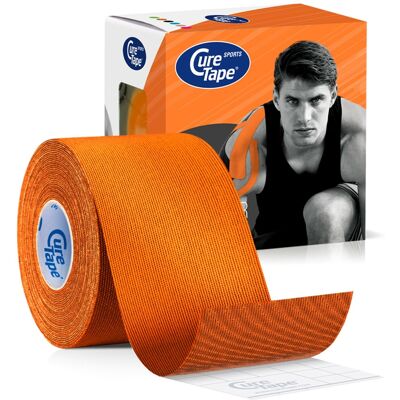 CureTape Kineziologický tejp Sports Orange 5 cm x 5 m CureTape Kineziologický tejp Sports Orange 5 cm x 5 m