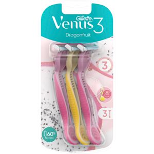 Gillette Jednorazové dámske holiace strojčeky Venus 3 Dragonfruit 3 ks Gillette Jednorazové dámske holiace strojčeky Venus 3 Dragonfruit 3 ks