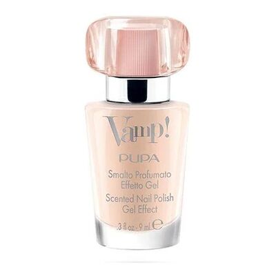 PUPA Milano Lak na nechty VAMP! (Scented Nail Polish Gel Effect) 9 ml 102 Feminine Pink PUPA Milano Lak na nechty VAMP! (Scented Nail Polish Gel Effect) 9 ml 102 Feminine Pink