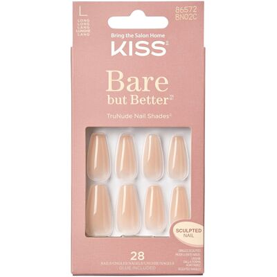 KISS Nalepovacie nechty Bare but Better Nails - Nude Dráma 28 ks KISS Nalepovacie nechty Bare but Better Nails - Nude Dráma 28 ks