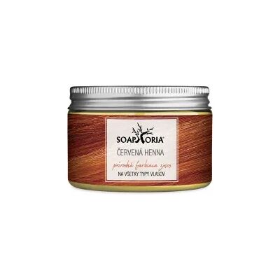 Soaphoria Bylinná farbiaca zmes na vlasy z henny - mahagónovo červená Soaphoria Bylinná farbiaca zmes na vlasy z henny - mahagónovo červená