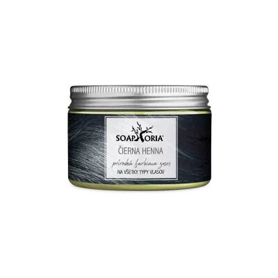 Soaphoria Bylinná farbiaca zmes na vlasy z henny - čierna Soaphoria Bylinná farbiaca zmes na vlasy z henny - čierna