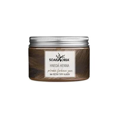 Soaphoria Bylinná farbiaca zmes na vlasy z henny - hnedá Soaphoria Bylinná farbiaca zmes na vlasy z henny - hnedá