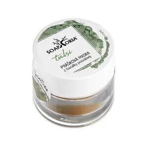 Soaphoria Prášok z listov Tulsi na pleťovú masku (proti akné, vyrážkam, čiernym bodkám) Soaphoria Prášok z listov Tulsi na pleťovú masku (proti akné, vyrážkam, čiernym bodkám)
