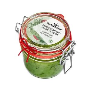 Soaphoria Magické bylinky - organický soľný telový peeling náhradná náplň 250ml Soaphoria Magické bylinky - organický soľný telový peeling náhradná náplň 250ml