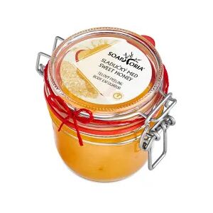 Soaphoria Sladučký med - organický soľný telový peeling náhradná náplň 250ml Soaphoria Sladučký med - organický soľný telový peeling náhradná náplň 250ml