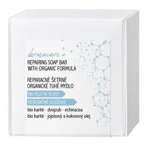 Soaphoria DERMACARE+ Reparačné organické tuhé mydlo na účinnú relipidáciu (starý názov: mydlo na Psoriázu, ekzém a problematickú pokožku) Soaphoria DERMACARE+ Reparačné organické tuhé mydlo na účinnú relipidáciu (starý názov: mydlo na Psoriázu, ekzém a problematickú pokožku)