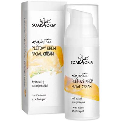 Soaphoria Hydratačný & rozjasňujúci krém na citlivú až normálnu pleť Soaphoria Hydratačný & rozjasňujúci krém na citlivú až normálnu pleť