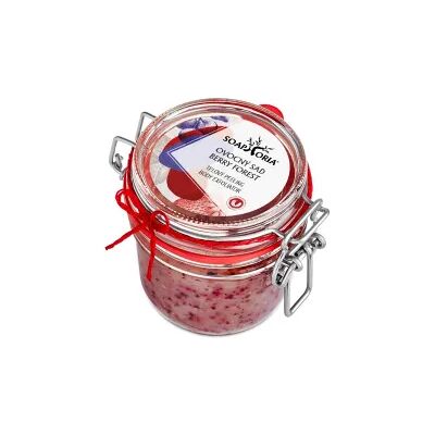 Soaphoria Ovocný sad - organický soľný telový peeling náhradná náplň 250ml Soaphoria Ovocný sad - organický soľný telový peeling náhradná náplň 250ml