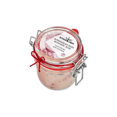 Soaphoria Romantická ruža - organický soľný telový peeling náhradná náplň 250ml Soaphoria Romantická ruža - organický soľný telový peeling náhradná náplň 250ml