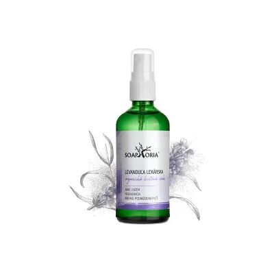Soaphoria Levanduľa lekárska - organická kvetová voda 100ml - citlivá pleť Soaphoria Levanduľa lekárska - organická kvetová voda 100ml - citlivá pleť
