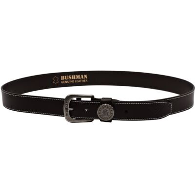 Bushman Kožený opasok Bottle Belt III, hnedý 115 Bushman Kožený opasok Bottle Belt III, hnedý 115