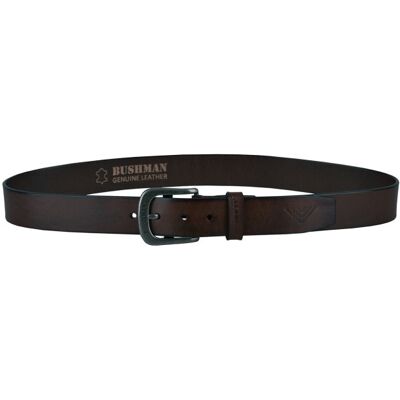 Bushman Pánský kožený opasok Bottle Belt II, brown 105 Bushman Pánský kožený opasok Bottle Belt II, brown 105