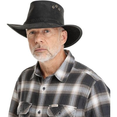 Bushman Pánsky a dámsky klobúk Rancher, čierny L Bushman Pánsky a dámsky klobúk Rancher, čierny L
