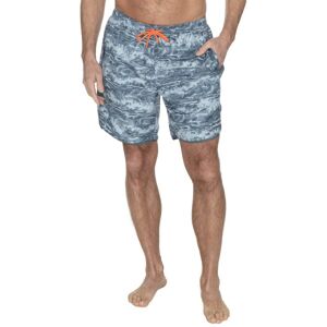 Bushman Pánske kúpacie kraťasy Aloha II, modré S Bushman Pánske kúpacie kraťasy Aloha II, modré S