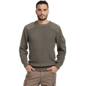 Bushman Pánsky sveter Marple tmavá khaki XXL Bushman Pánsky sveter Marple tmavá khaki XXL