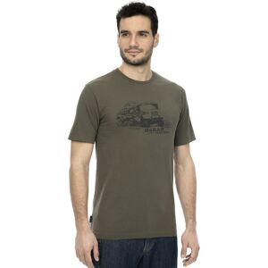 Bushman Pánske tričko Dakar, dark green M Bushman Pánske tričko Dakar, dark green M
