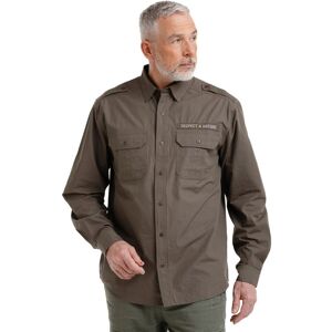 Bushman Pánska košeľa Sibut, khaki XL Bushman Pánska košeľa Sibut, khaki XL