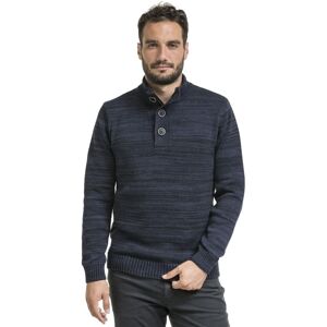 Bushman Pánsky sveter Nathan, tmavomodrý XXXL Bushman Pánsky sveter Nathan, tmavomodrý XXXL