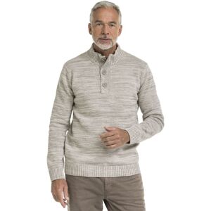 Bushman Pánsky sveter Nathan, stone XXXXL Bushman Pánsky sveter Nathan, stone XXXXL