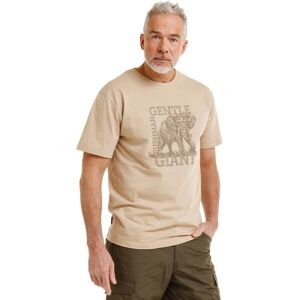 Bushman Pánske tričko Kay, pieskovohnedé XXXL Bushman Pánske tričko Kay, pieskovohnedé XXXL